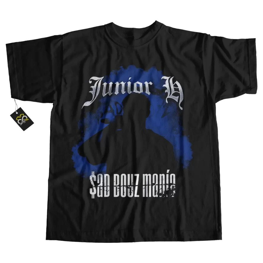 PLAYERA DE JUNIOR H sad boyz mania