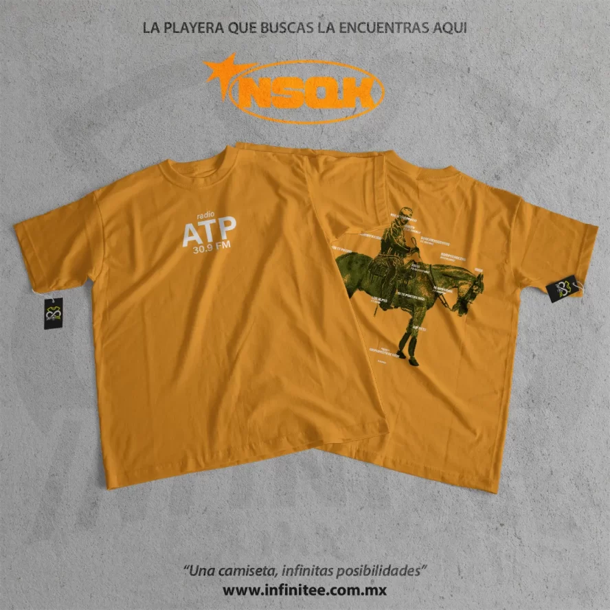 CAMISETA NSQK ATP CABALLO