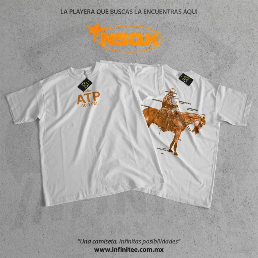 CAMISETA NSQK aun te pienso CABALLO