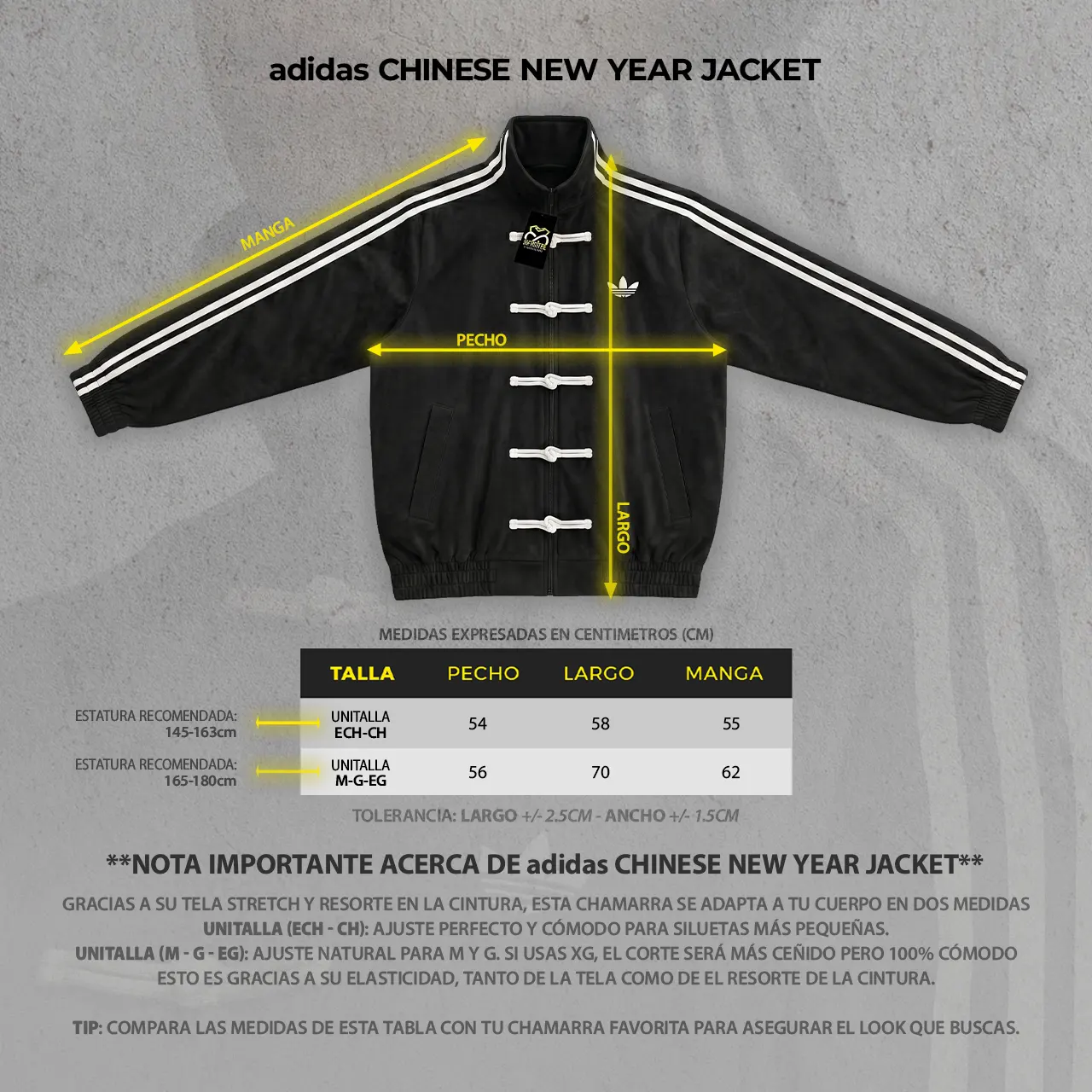 GUIADETALLAS adidas jacket CHINESE NEW YEAR