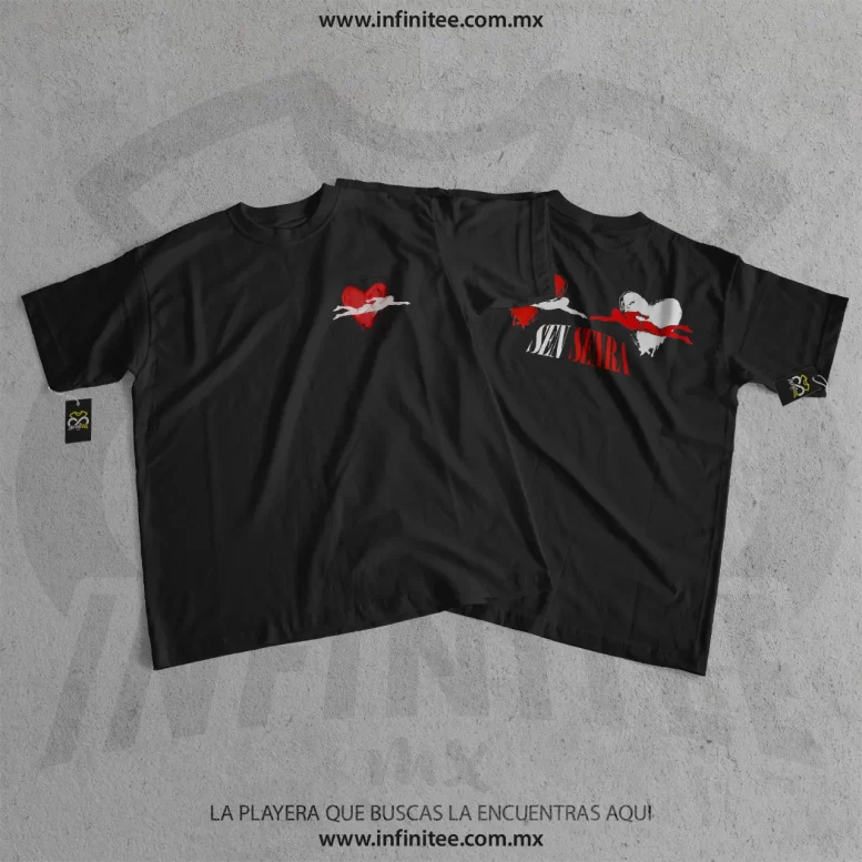 MERCH sen senra corazon cromado