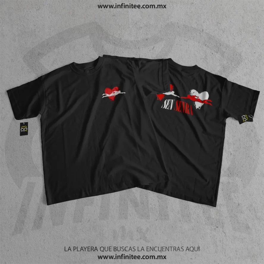 MERCH sen senra corazon cromado