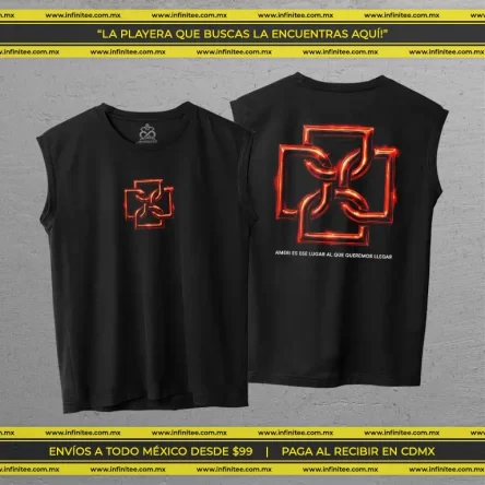 PLAYERA SIN MANGAS BLANCA Y NEGRA copia
