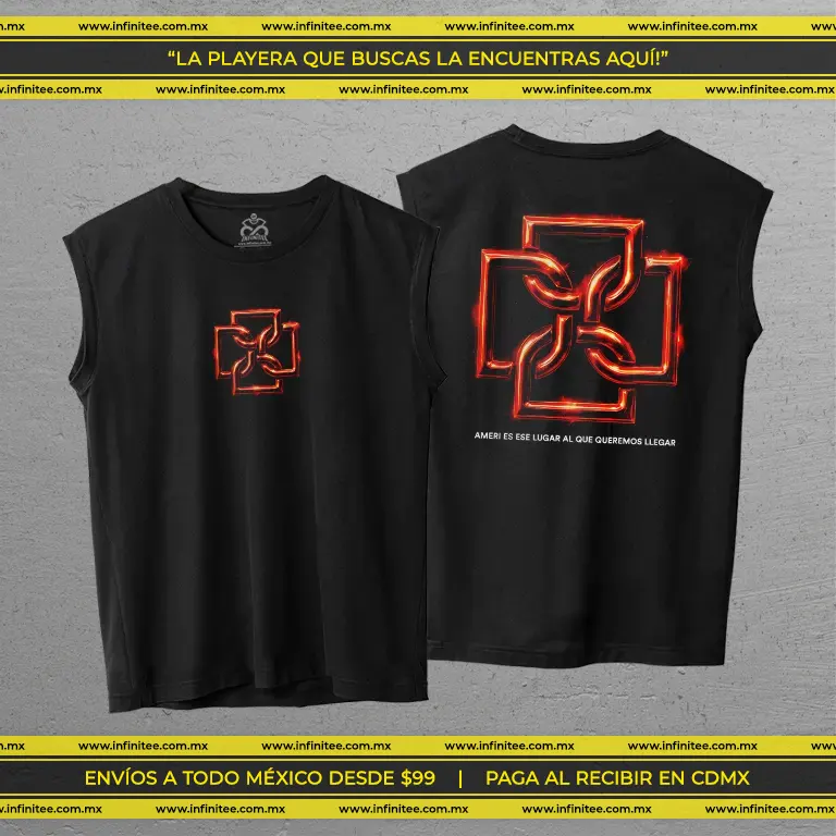 PLAYERA SIN MANGAS BLANCA Y NEGRA copia