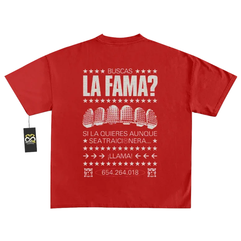 Playera rosalia la fama