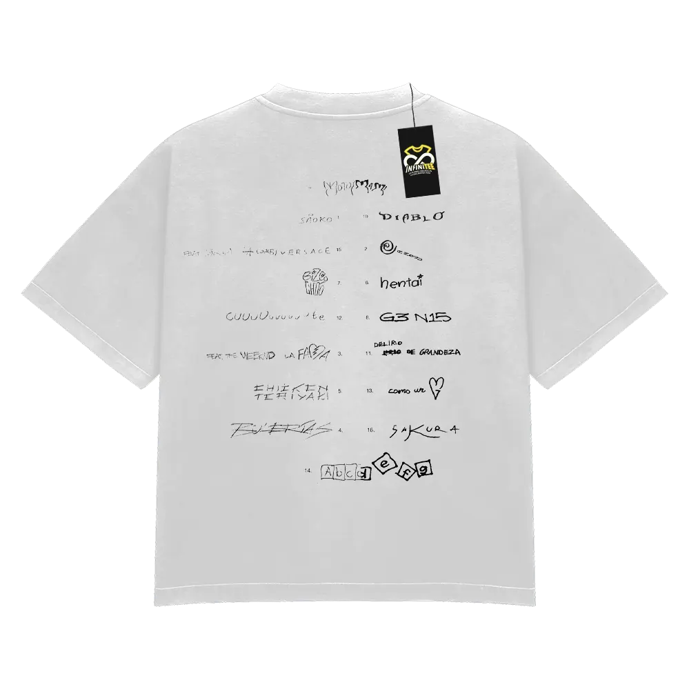 Playera LA ROSALIA | Motomami Track List