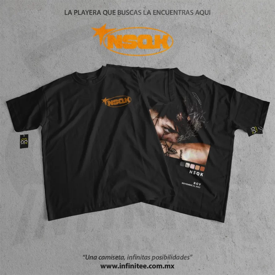 T SHIRT DE NSQK ALBUM ROY