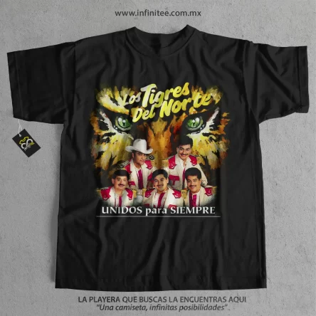 camisa de los tigres del norte