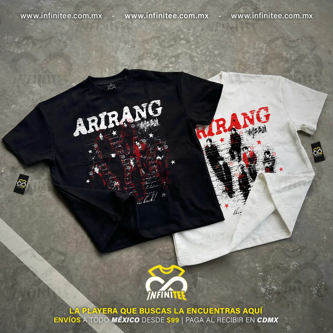camiseta-BTS-arirang-they-are-back
