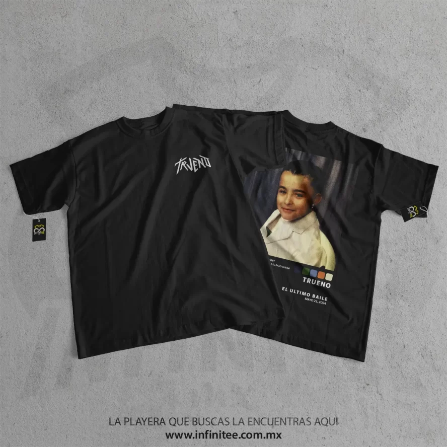 camiseta trueno album el ultimo baile