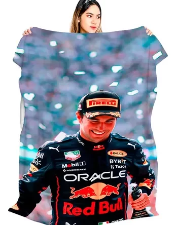 cobija personalizada checo perez