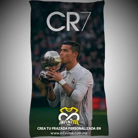Playera y Frazadas Personalizadas en México 13 frazada-personalizada-cr7