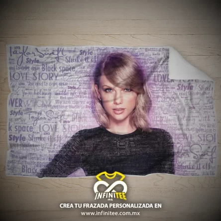 Playera y Frazadas Personalizadas en México 2 frazada-personalizada-taylor-wift