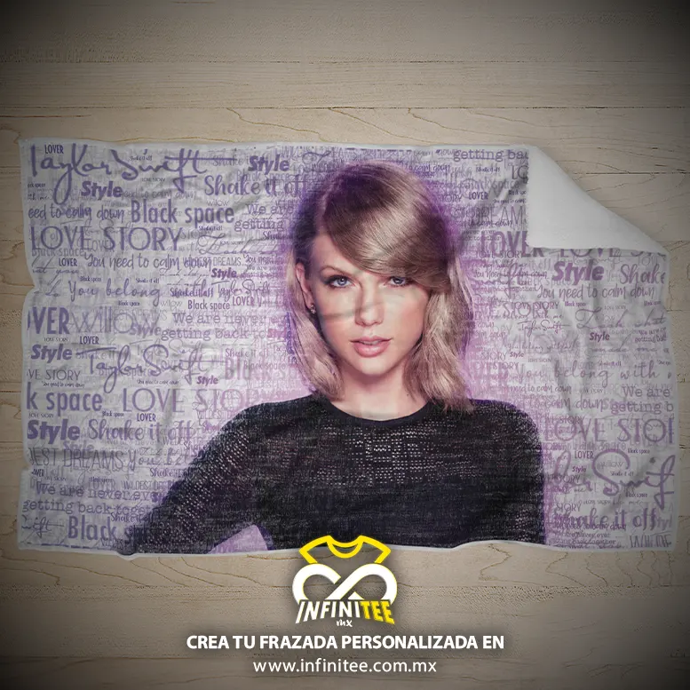 frazada-personalizada-taylor-wift