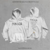 hoodie ivan cornejo MIRADA mexico color blanco