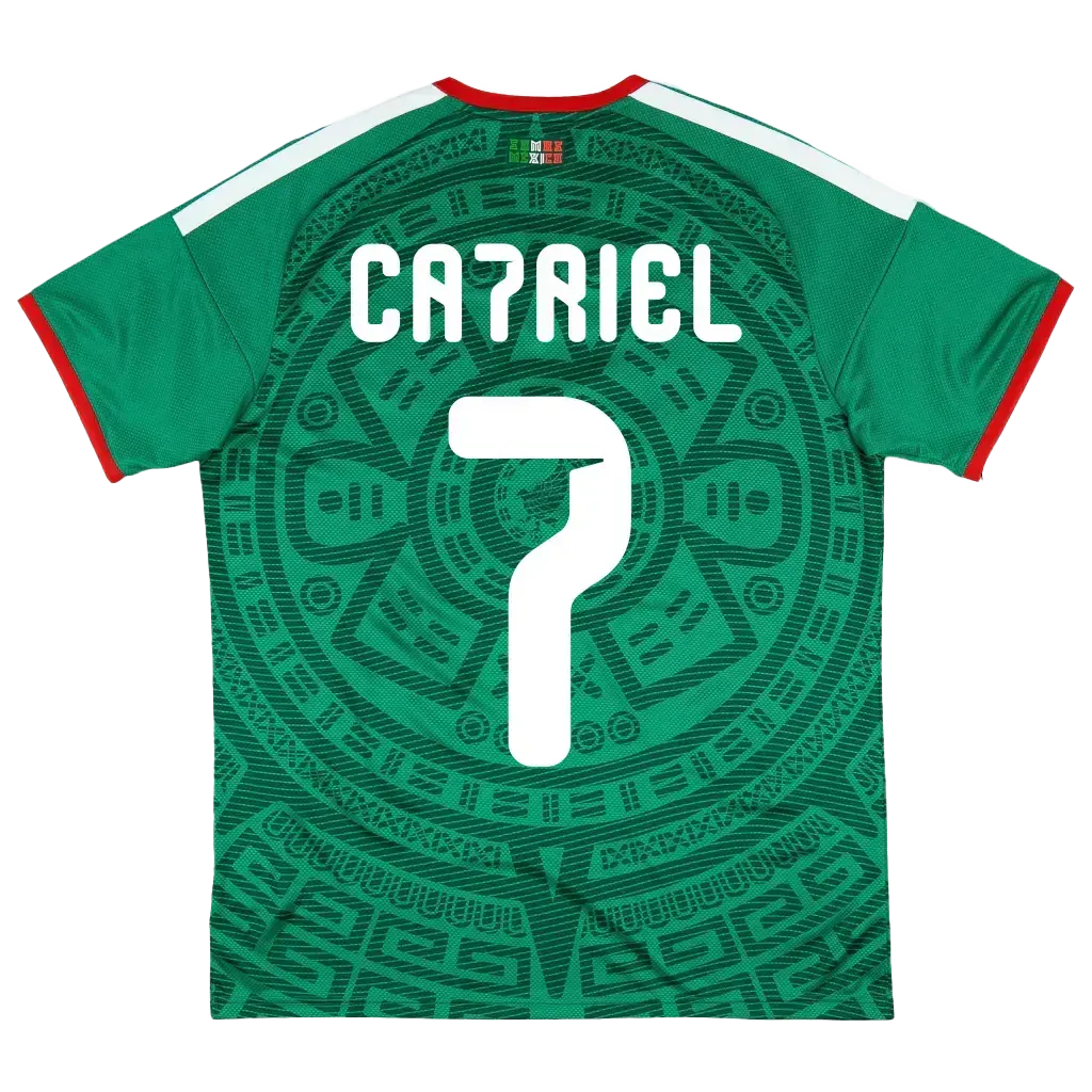 Jersey CA7RIEL y PACO AMOROSO | México 2026