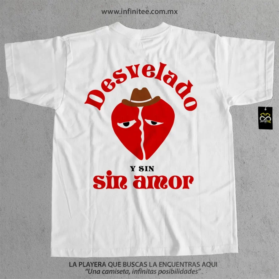 merch bobby pulido desvelado y sin amor