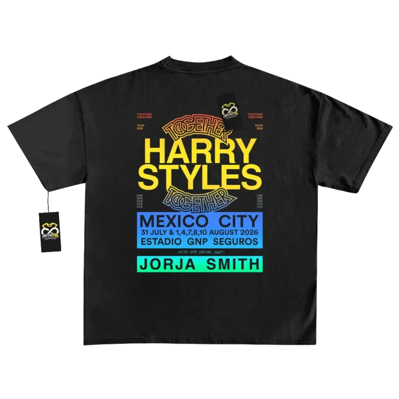 Playera HARRY STYLES | Kiss all the time, Disco Occasionally Mexico 2026 1 merch harry styles MEXICO 2026