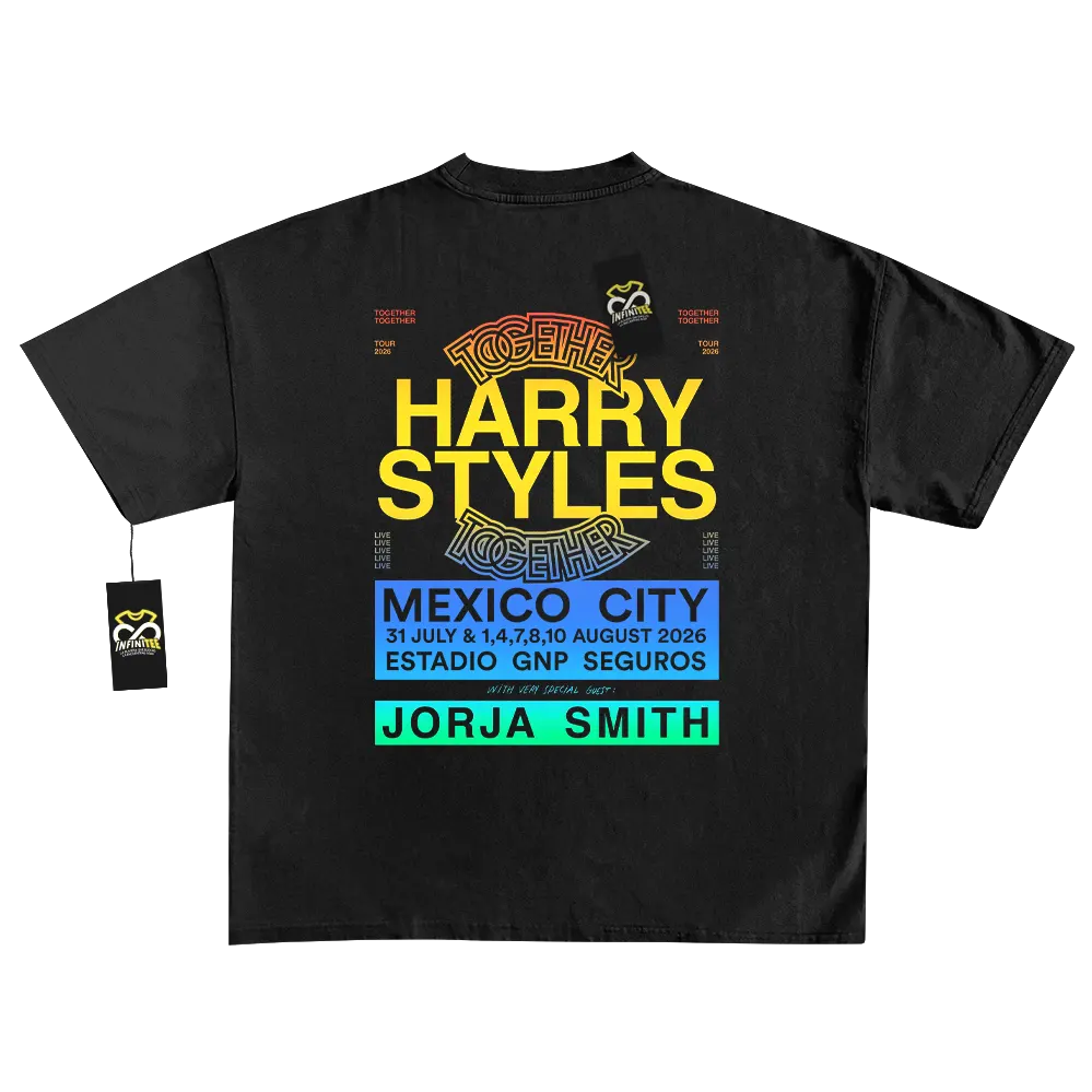 Playera HARRY STYLES | Kiss all the time, Disco Occasionally Mexico 2026