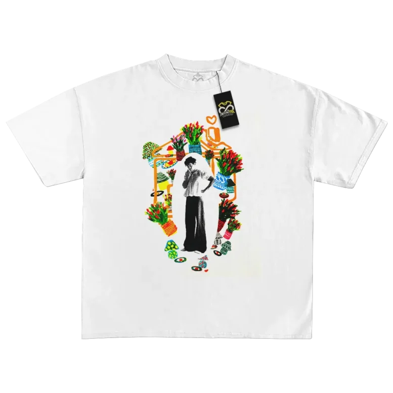 Playera HARRY STYLES | Harrys House Flowers 1 merch harry styles harry house