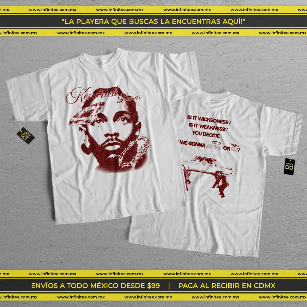 Playera KENDRICK LAMAR | Are we gonna live or die