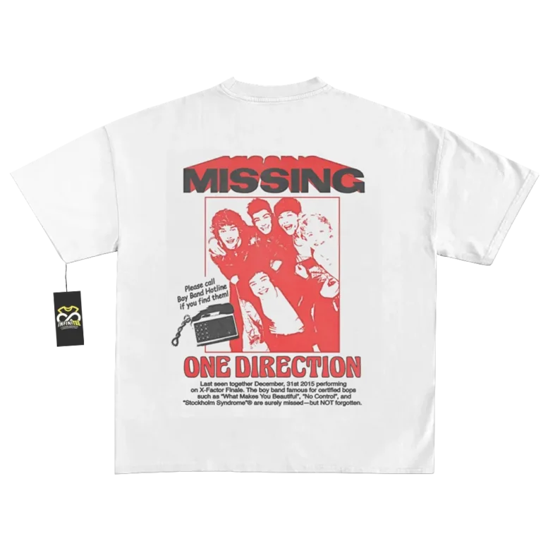 Playera ONE DIRECTION | Boy Band Missing 1 playera 1D one direction missing