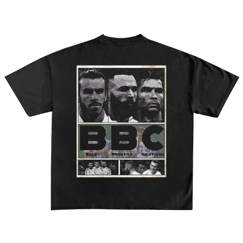 Playera Real Madrid CF | BBC (Bale, Cristiano y Benzema) 1 playera-BBC-Bale-Benzema-Cristiano