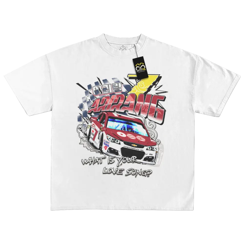 playera-BTS-arirang-NASCAR-what-is-your-love-song