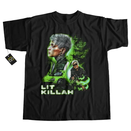 playera LIT KILLAH color verde