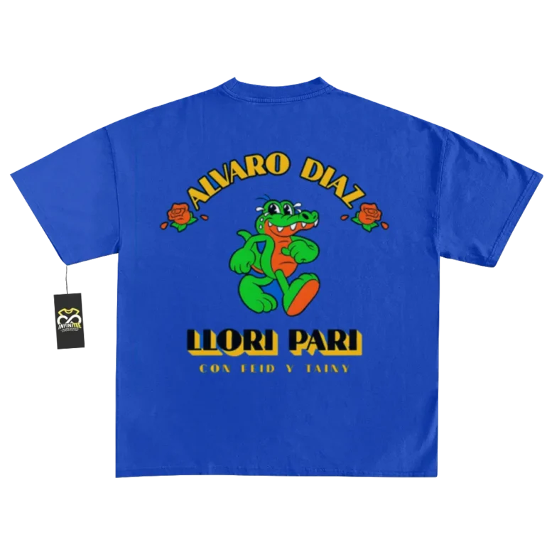 playera alvaro diaz llori pari azul