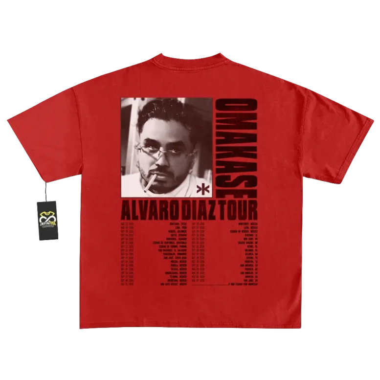Playera Alvaro Diaz | Omakase Tour México 2026 1 playera alvaro diaz omakase world tour 2026