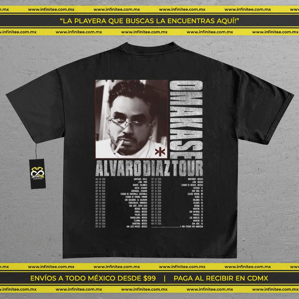 Playera Alvaro Diaz | Omakase Tour México 2026