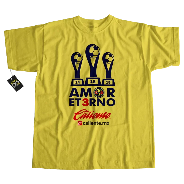 Playera América Tricampeón | AMOR ET3RNO 1 playera america tricampeon amor et3rno