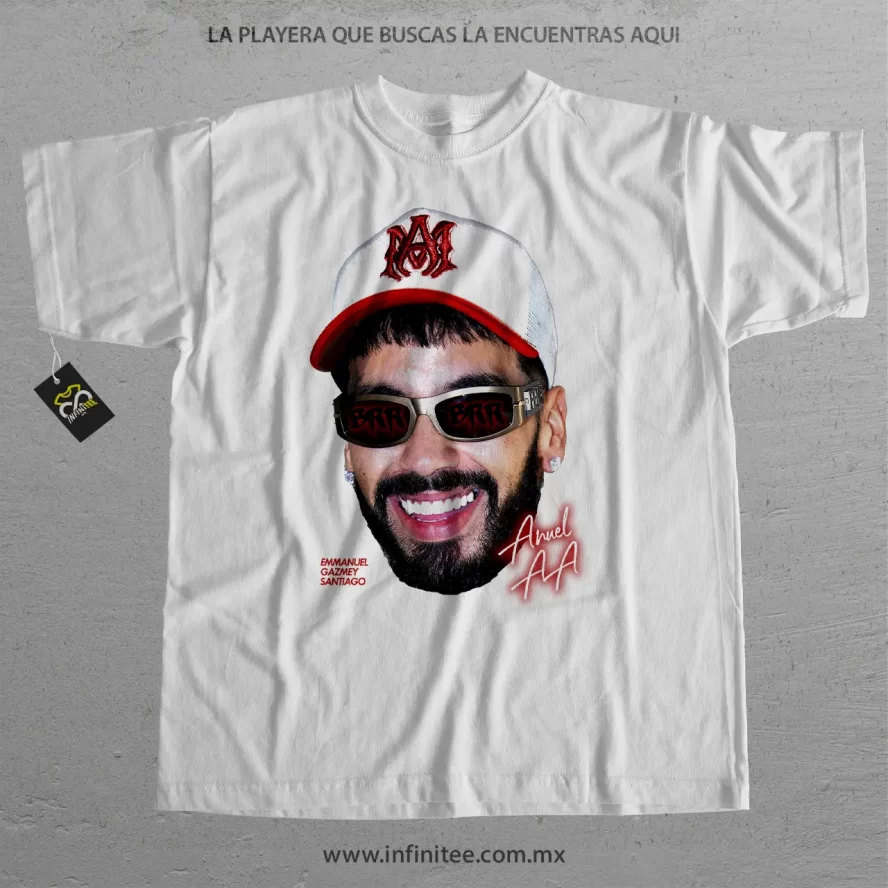 playera anuel AA big head