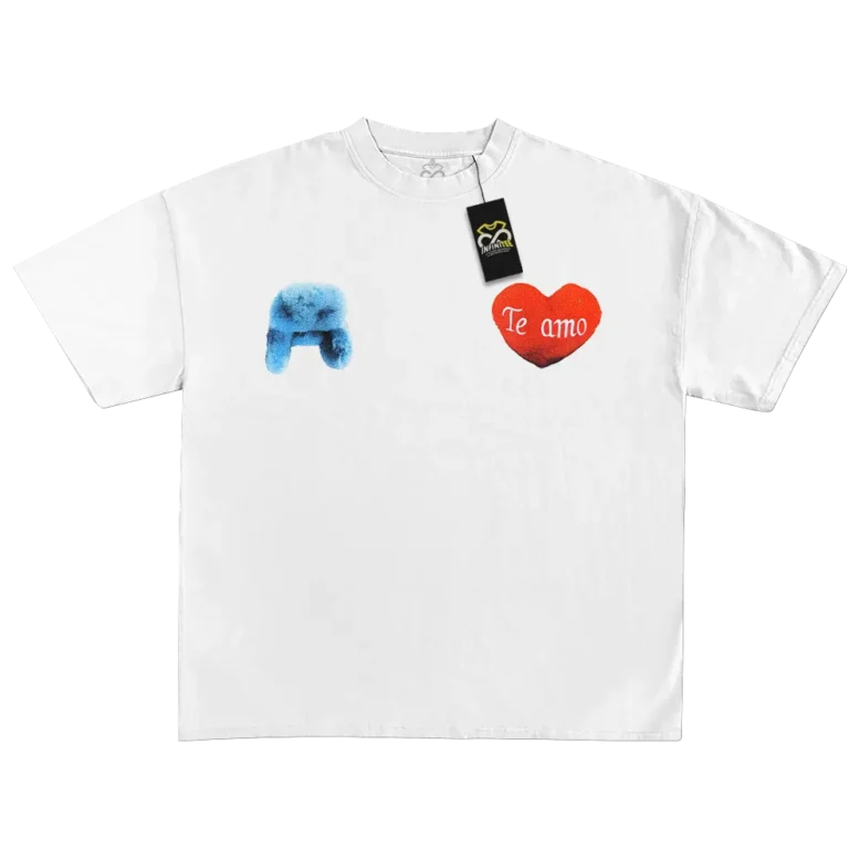 Playera CA7RIEL y PACO AMOROSO | Te amo 1 playera catriel paco amoroso papota