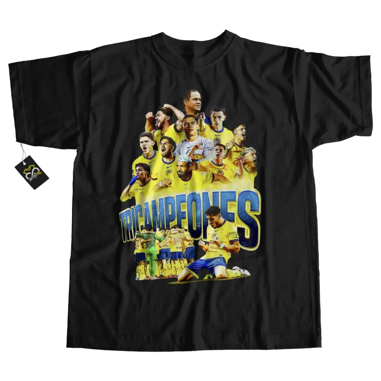 playera club america tricampeon