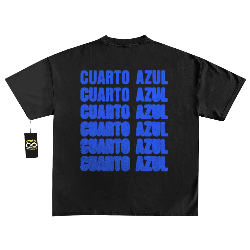 Playera AITANA | Cuarto Azul REPEAT