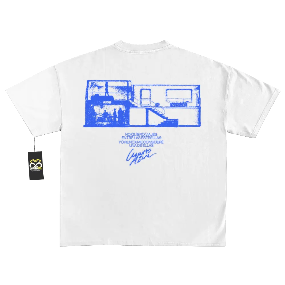 Playera AITANA | Cuarto Azul STAGE