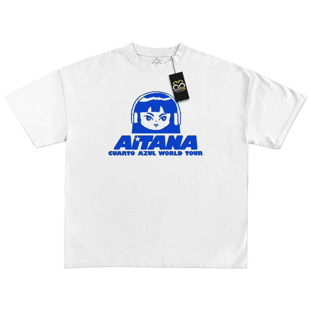 Playera AITANA | Cuarto Azul World Tour