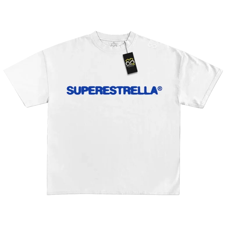 playera de aitana merch aitana superestrella blanca