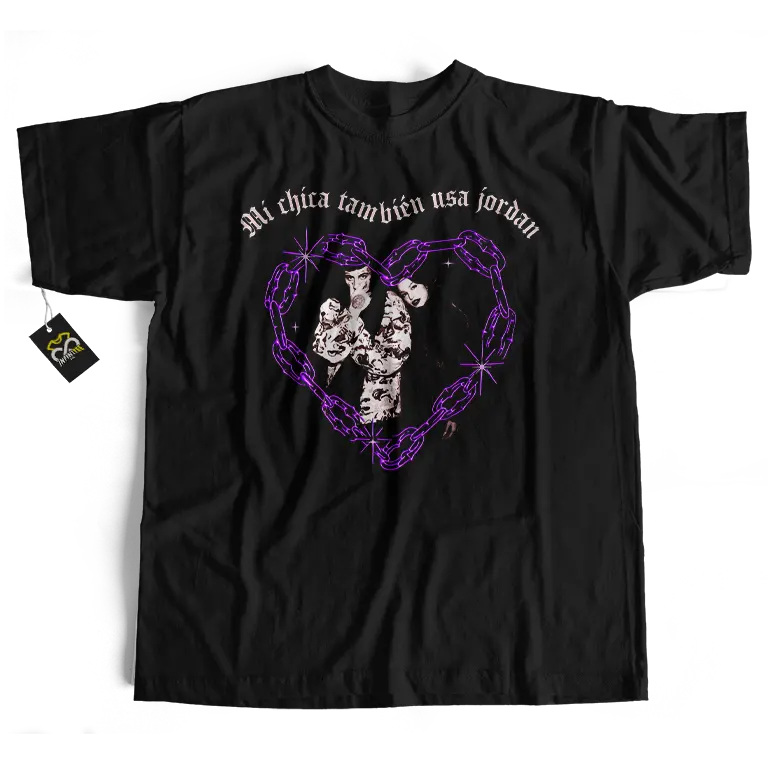 playera-de-duki-mi-chica-tambien-usa-jordan