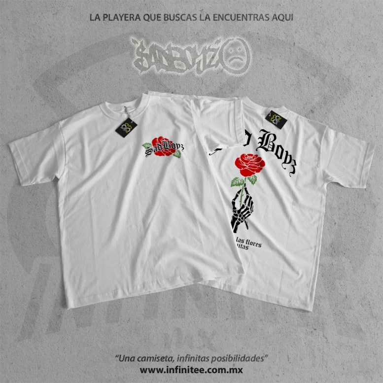 camiseta de junior h te compre las flores mas bonitas