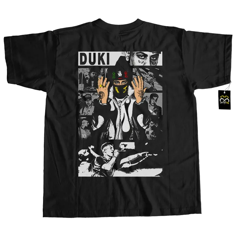 Playera DUKI | Anime Style 1 playera-duki-merch-méxico-2025