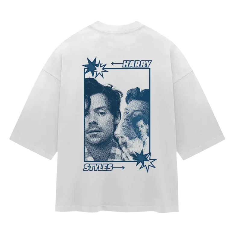 playera harry styles azul