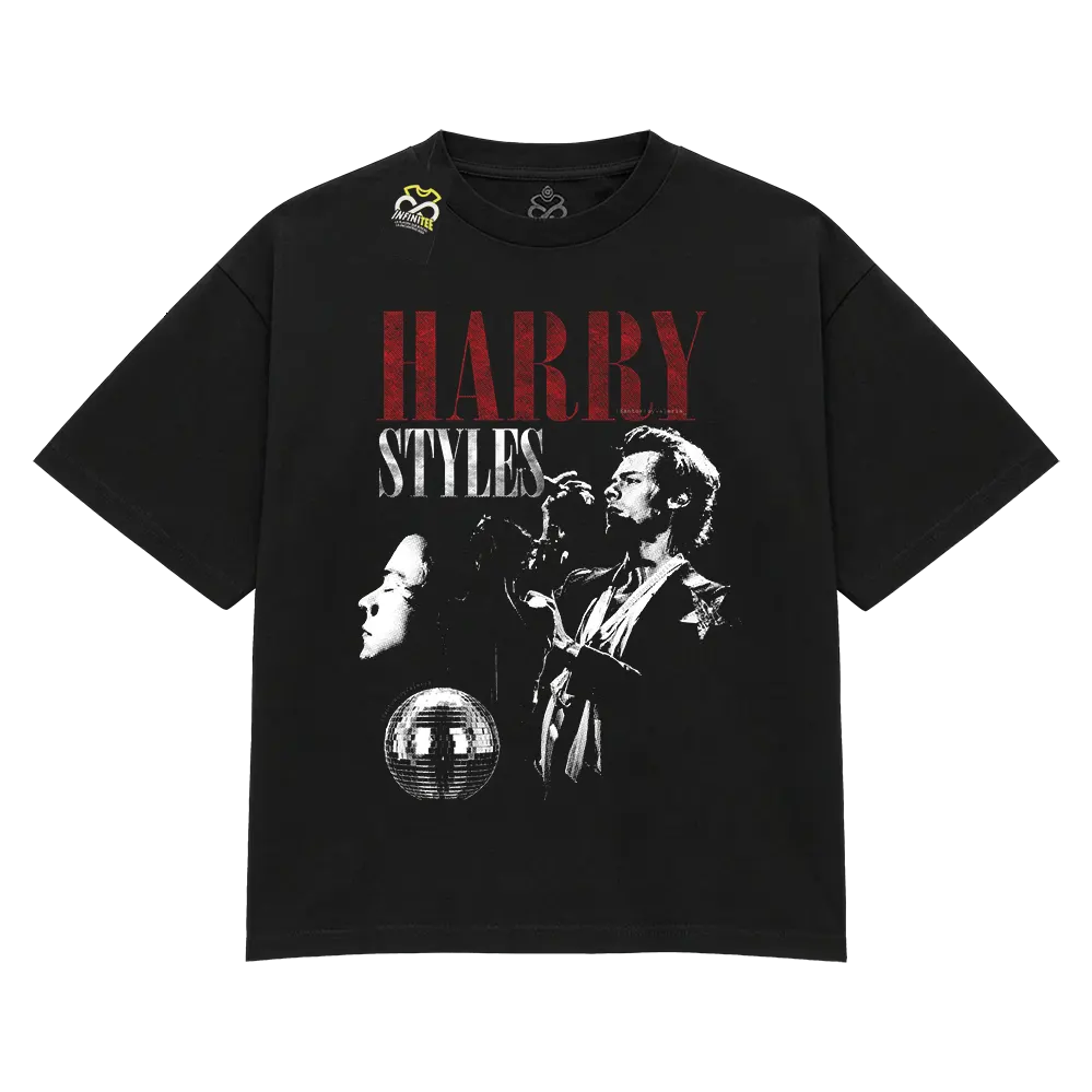 Playera HARRY STYLES | Black, White and Red