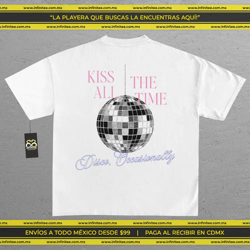 Playera HARRY STYLES | Kiss all the time, Disco occasionally