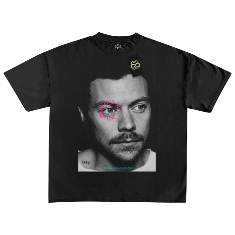 playera harrystyles kiss all the time disco occasionally big face