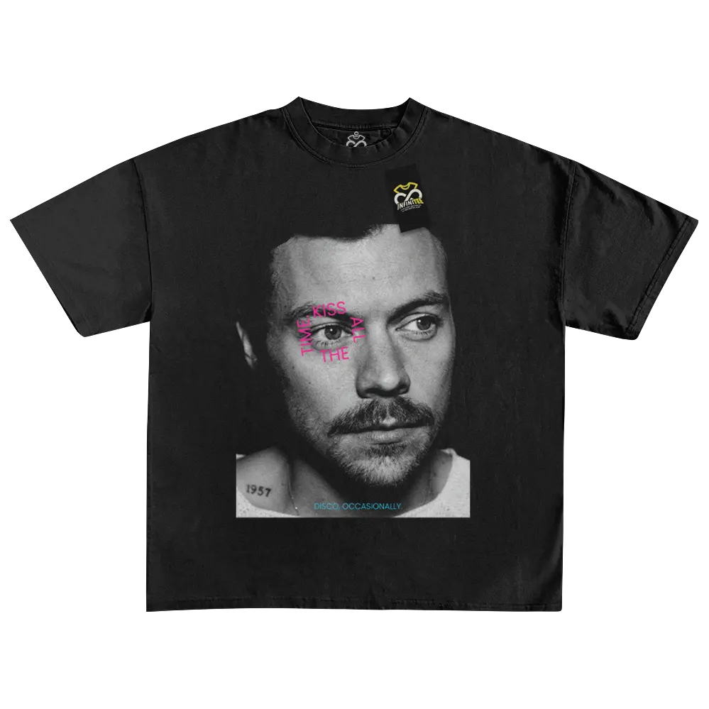 Playera HARRY STYLES | Kiss all the time, Disco occasionally BIG PRINT