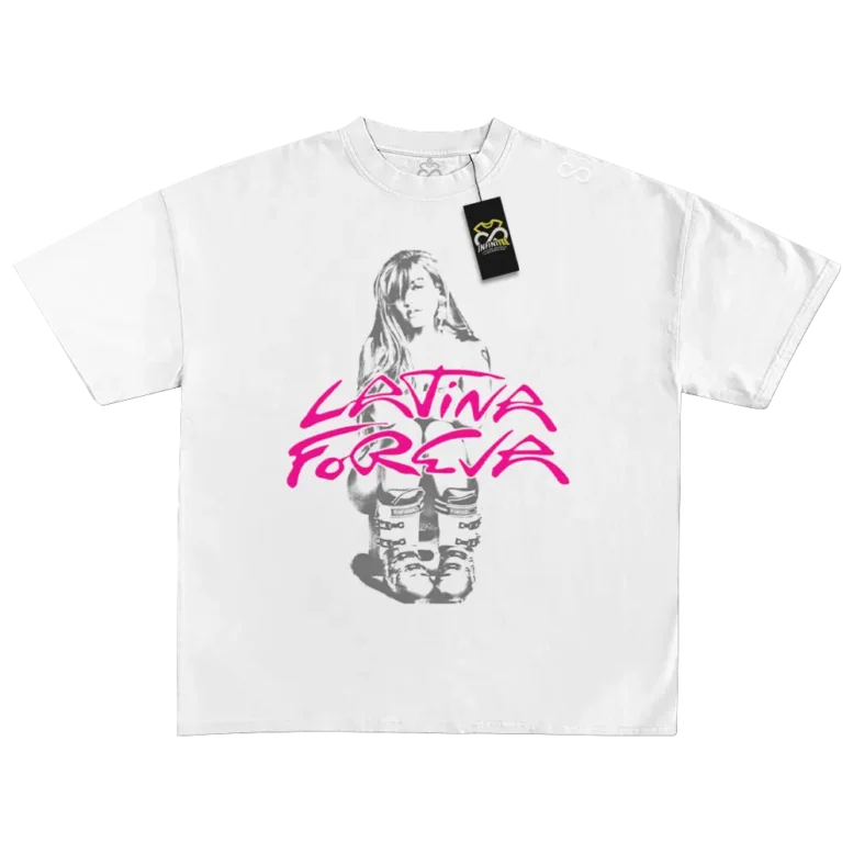playera karol g latina foreva