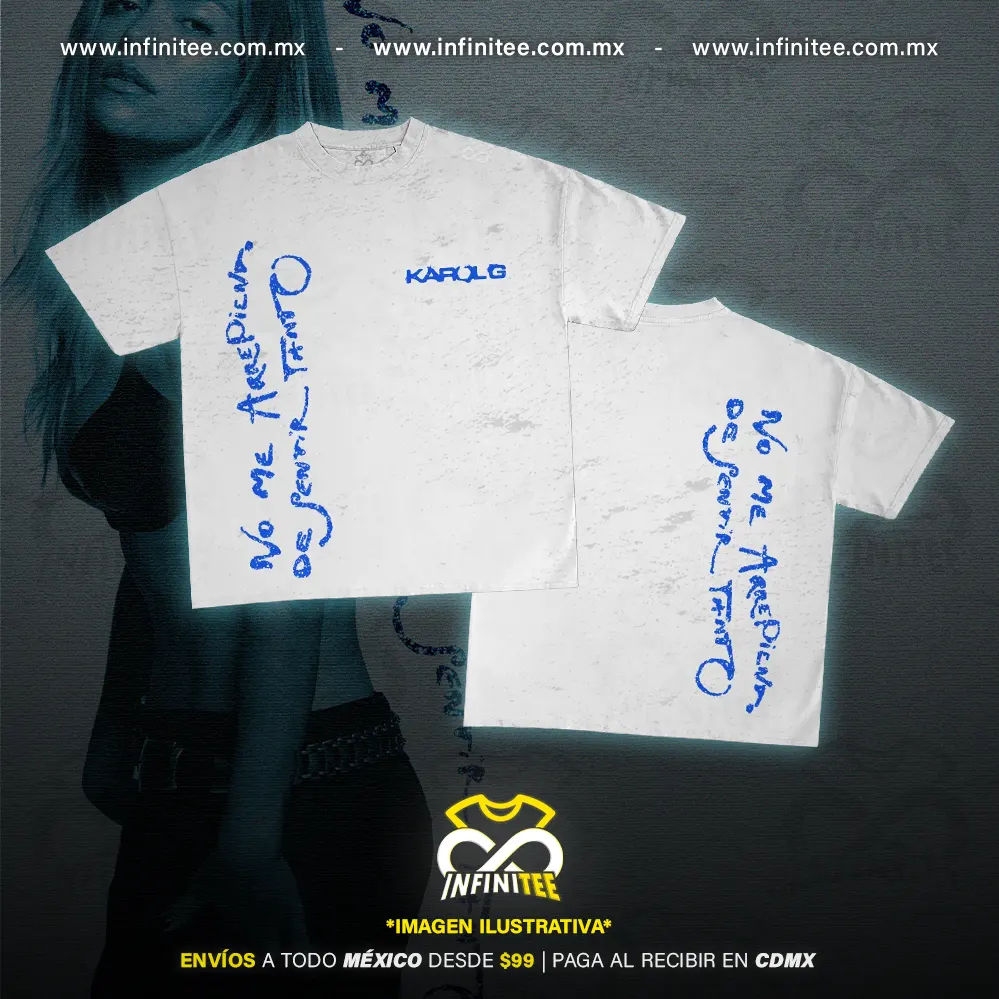 Playera KAROL G | NMADST BIG PRINT